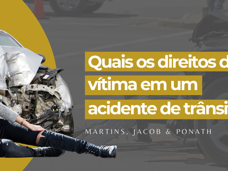Quais os direitos da vítima em um acidente de trânsito?