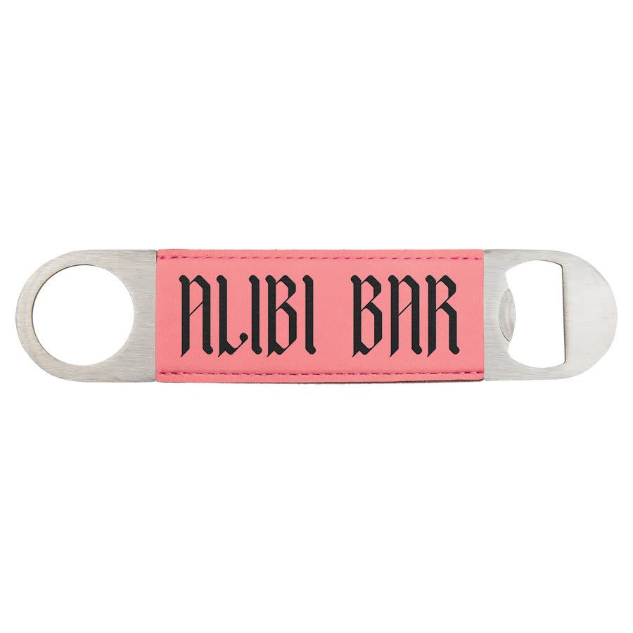 Thumbnail: Laserable Leatherette Bottle Opener