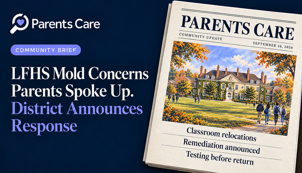 LFHS mold concerns: Parents spoke up, District responds