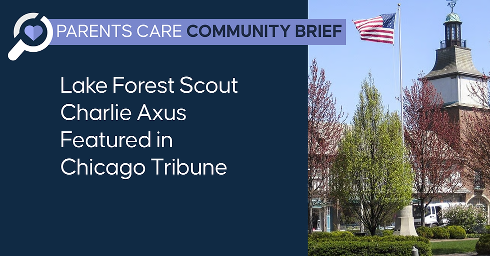 Lake Forest Scout Charlie Axus Featured in Chicago Tribune