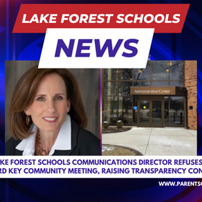 Lake Forest Schools Refuse to Record Key Community Meeting, Raising Transparency Concerns