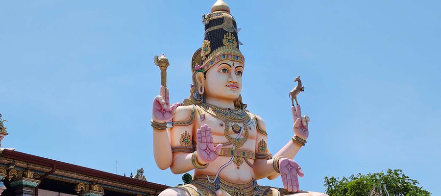 Lord Shiva Statue at Thirukoneswaram Kovil