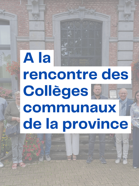 Photo de groupe Collèges communaux et provinciaux