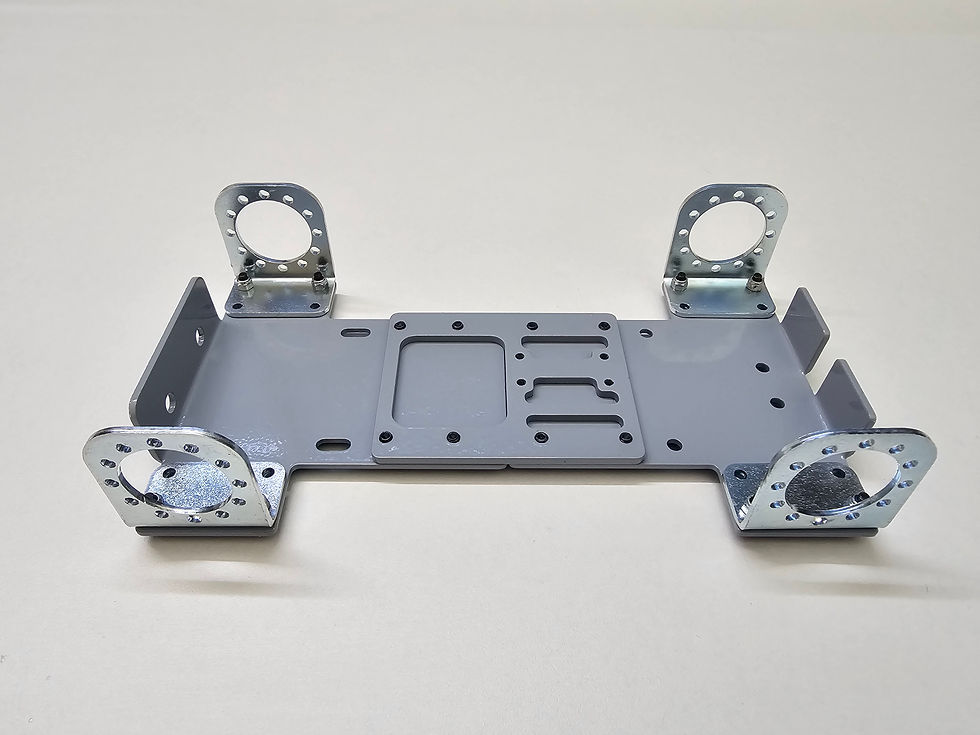 Thumbnail: Race Chassis With Side Shaft Motor L-Clamp