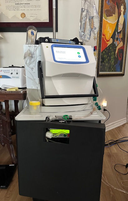 My home hemodialysis machine