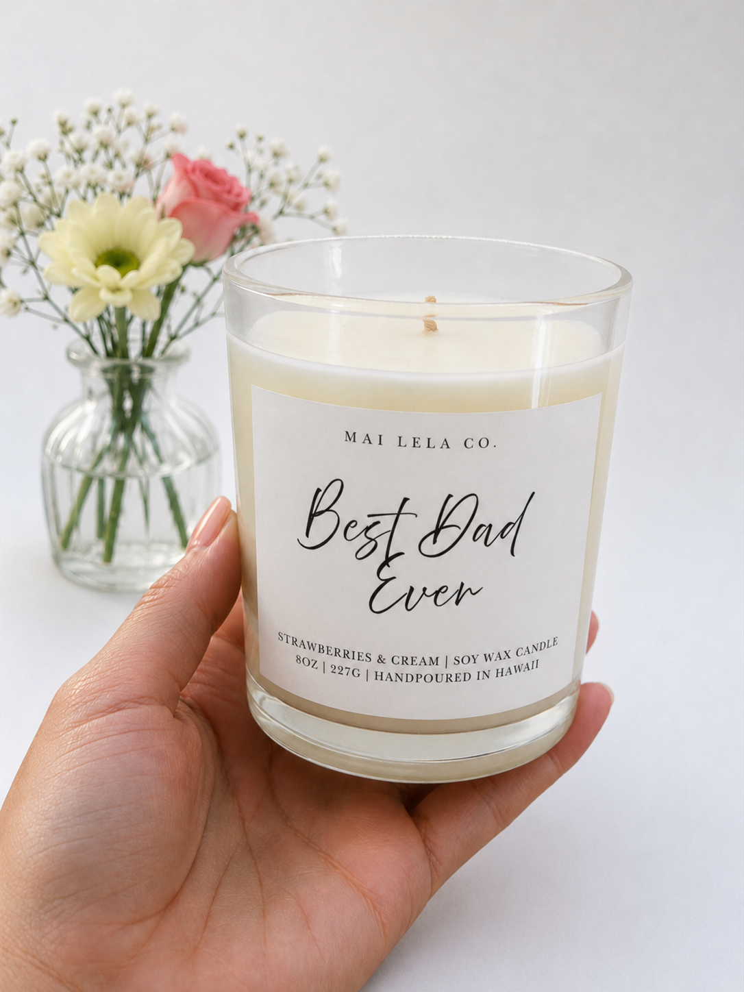 Best Dad Ever - Candle