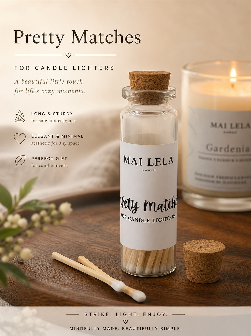 Thumbnail: Pīkake (Jasmine) Candle