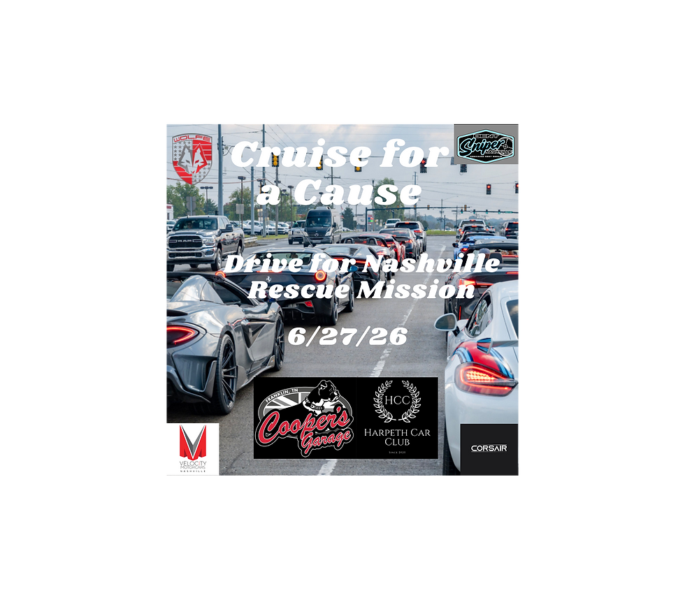 Cruise for a Cause and Summer Social