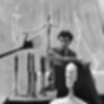 Alberto Giacometti and his sculptures