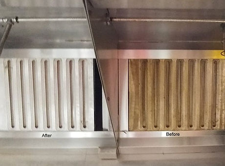 Commercial kitchen cleaning