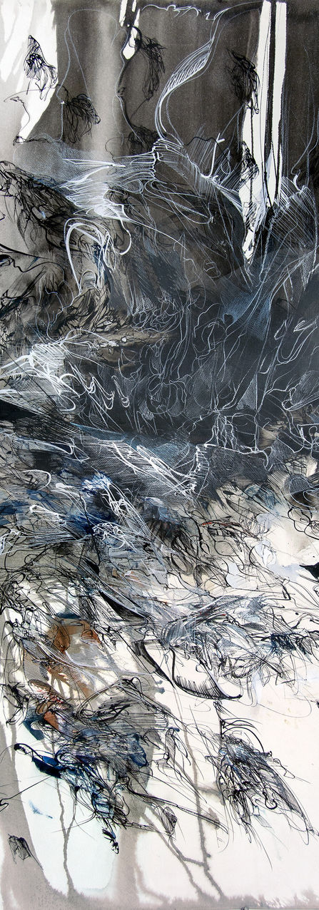 Image; drawing "Anemone Antinomie (Teorema 48) " by Christina McPhee