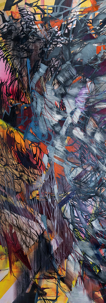 Image: "Demonic Collapse", painting by Christina McPhee