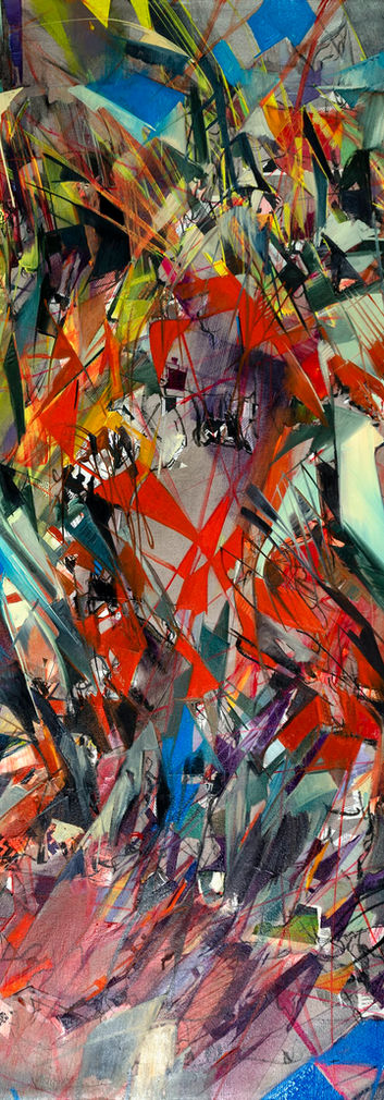 Image: Odalisque (That Sixties Vibe), painting by Christina McPhee 