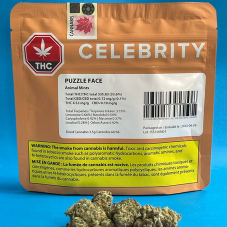 Puzzle Face:  Animal Mints by Celebrity 