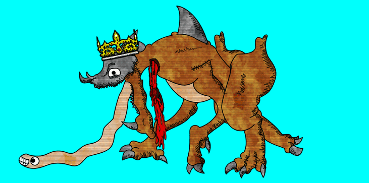 Monster Walking Animation