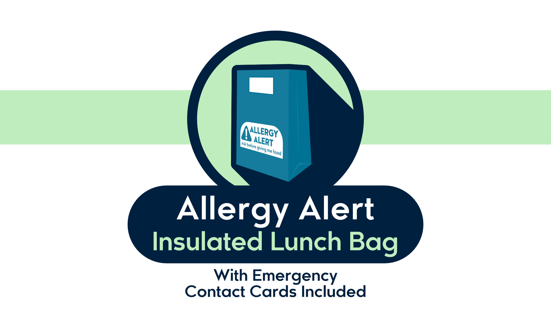 Allergy Alert Insulated Lunch Bag