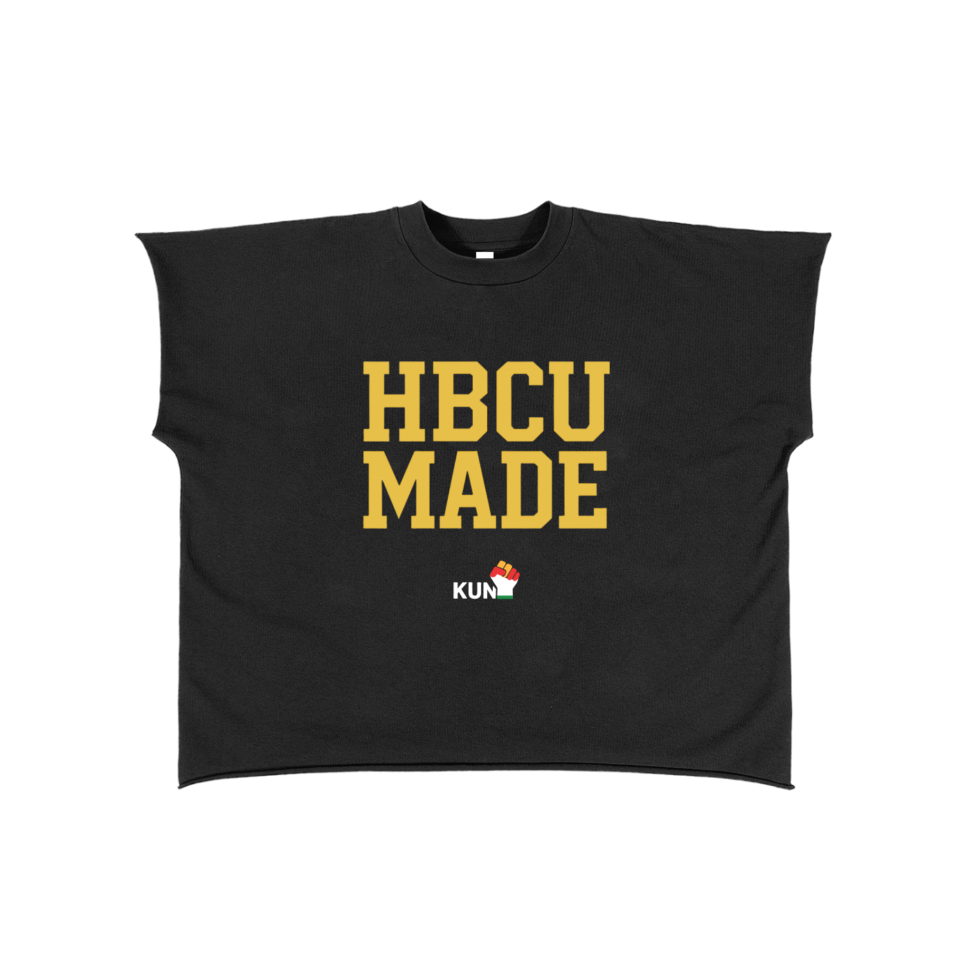 HBCU MADE Raw Edge Boxy Non-Shrink T-Shirt