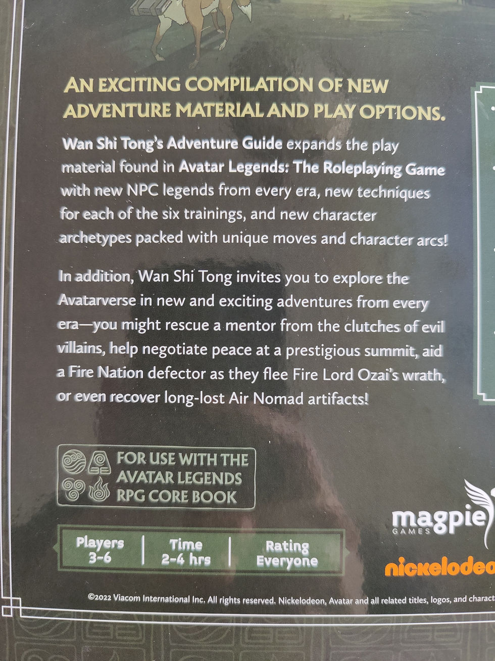 Thumbnail: Avatar Legends: The Roleplaying Game