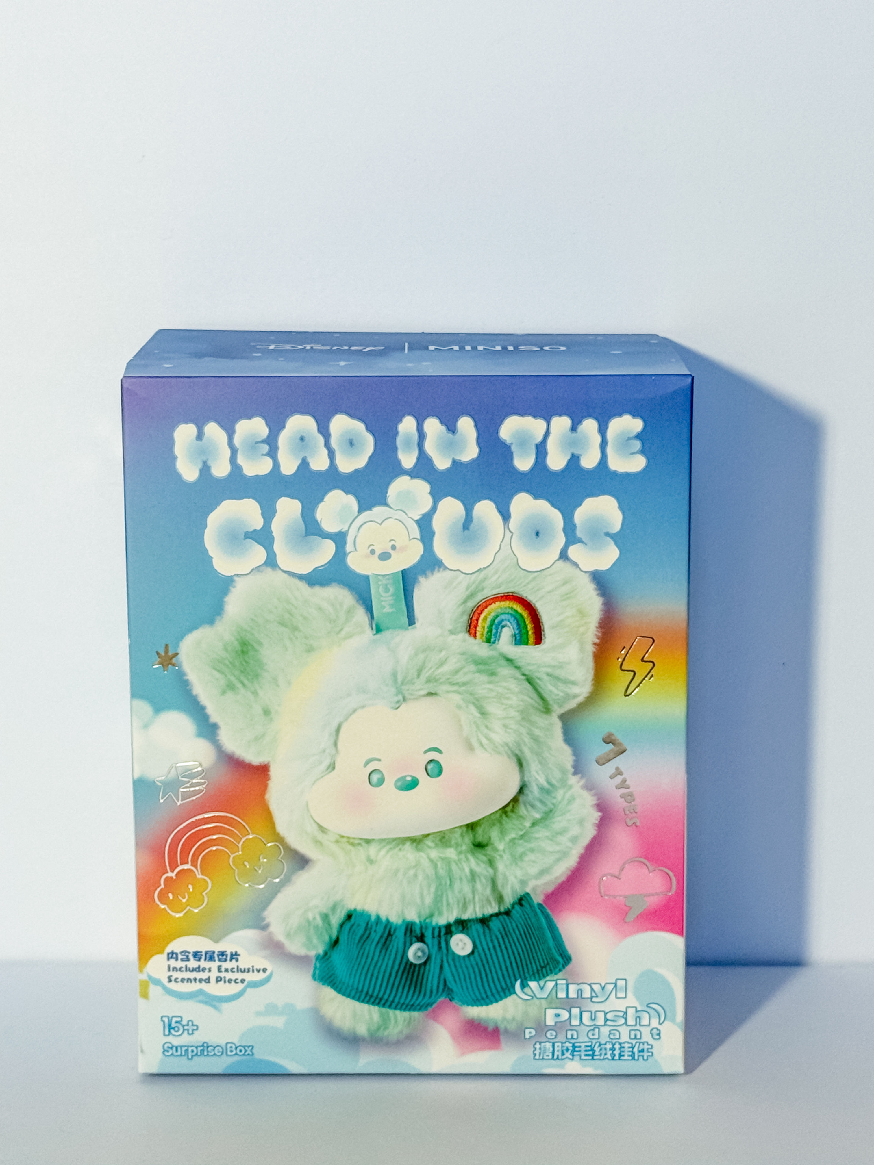 Mickey Mouse Head in the Clouds