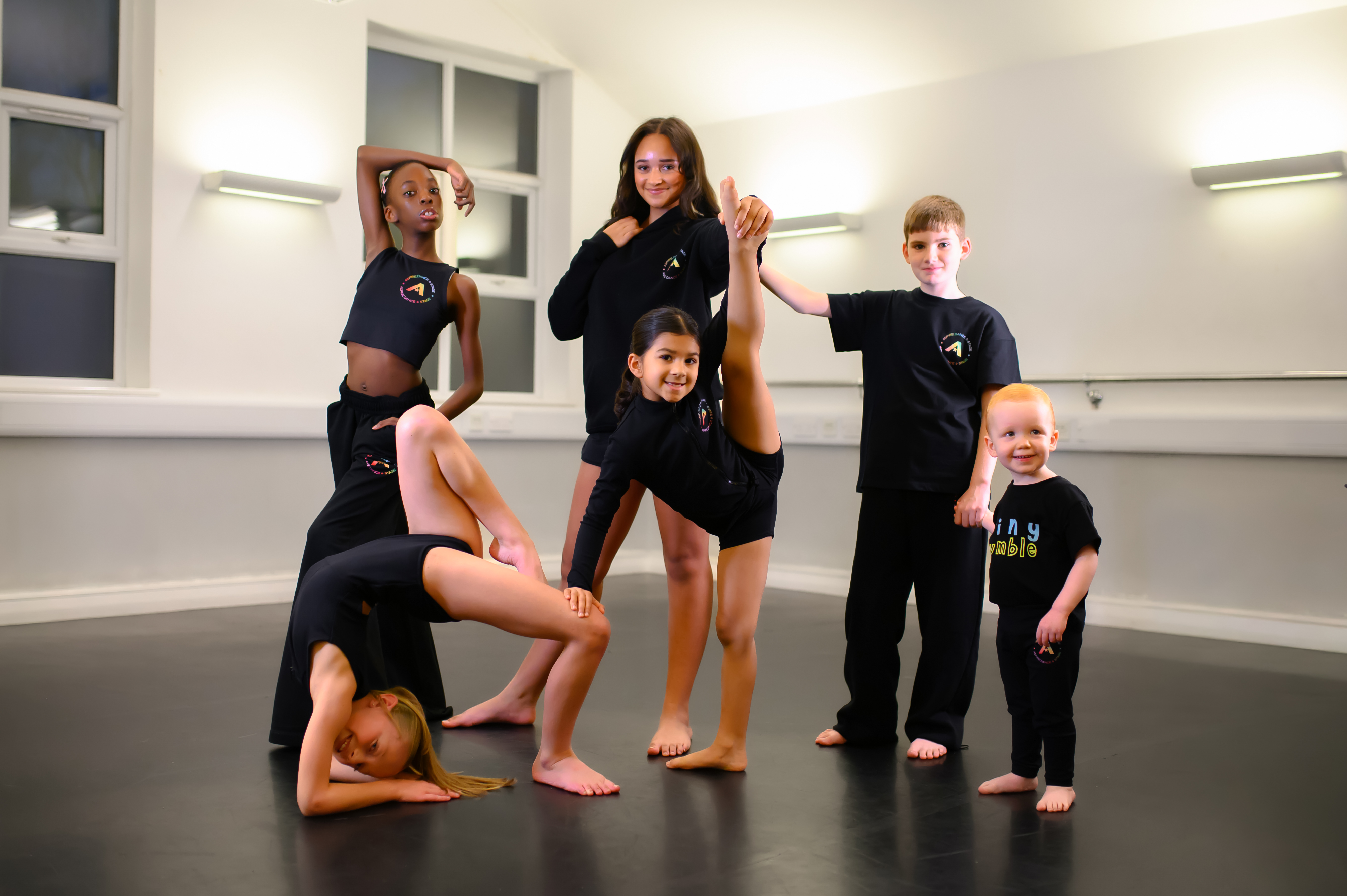 Aspire dance students