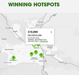 $10,000 WA. Lottery winning ticket sold here