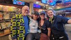 Jim & Rayann with our new friends John & Stacey