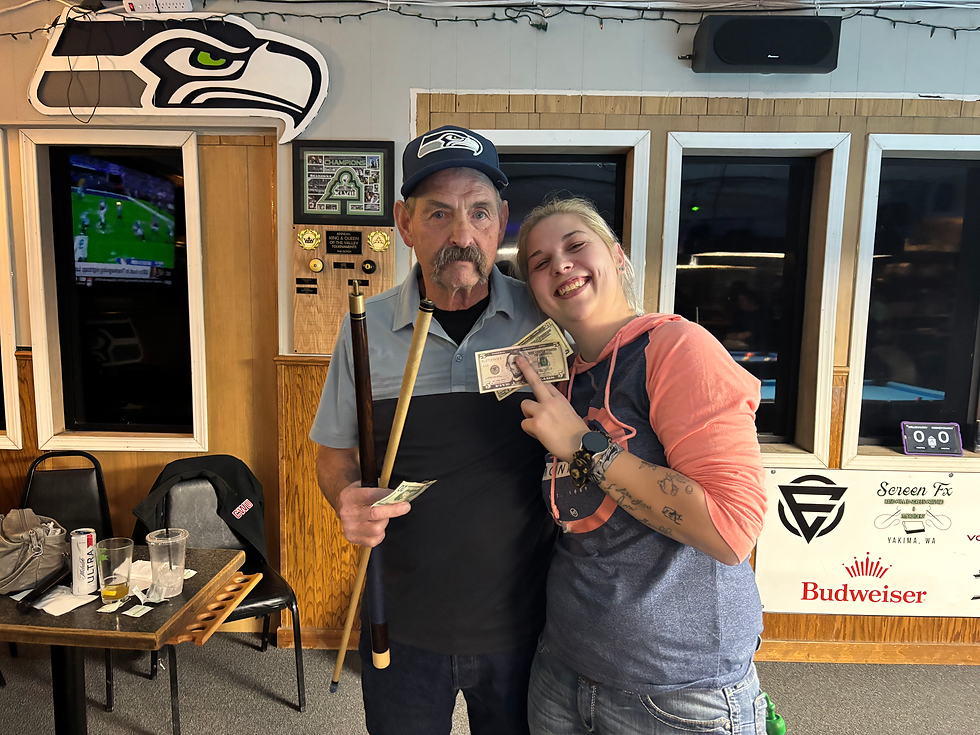 Martin & his granddaughter Rayann