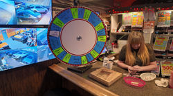 the famous prize wheel