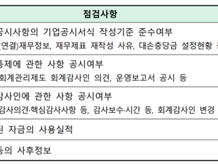금융감독원, 2023년 사업보고서 중점 점검사항 사전 공지