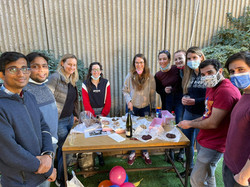 Celebrating Lihi's promotion to professo