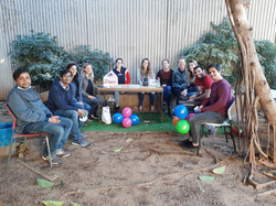 Celebrating Lihi's promotion to professo