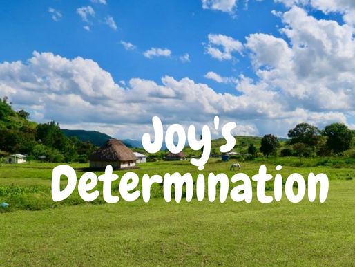 Joy’s Determination