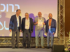 Congratulations to Mr. Itzhak Grinberg for receiving the best Poster Presentation Award at the NANO.IL.2021 international nanotechnology conference!