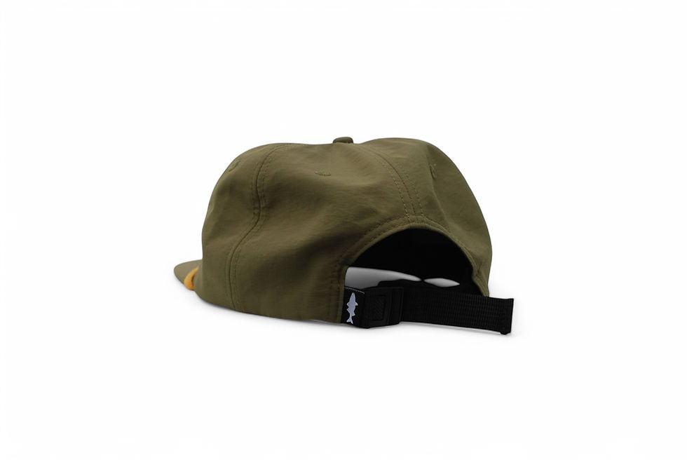 Thumbnail: Olive Flat Bill - OMO Striper Hat