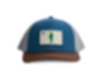 Blue Brown - OMO Striper Hat
