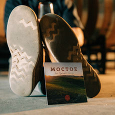 On the set with MocToe's boots