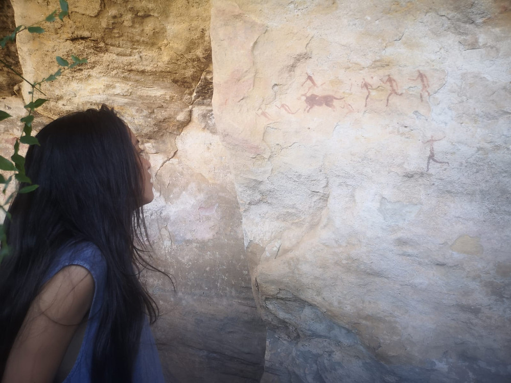 A bushman's cave \ Back to the Western Cape