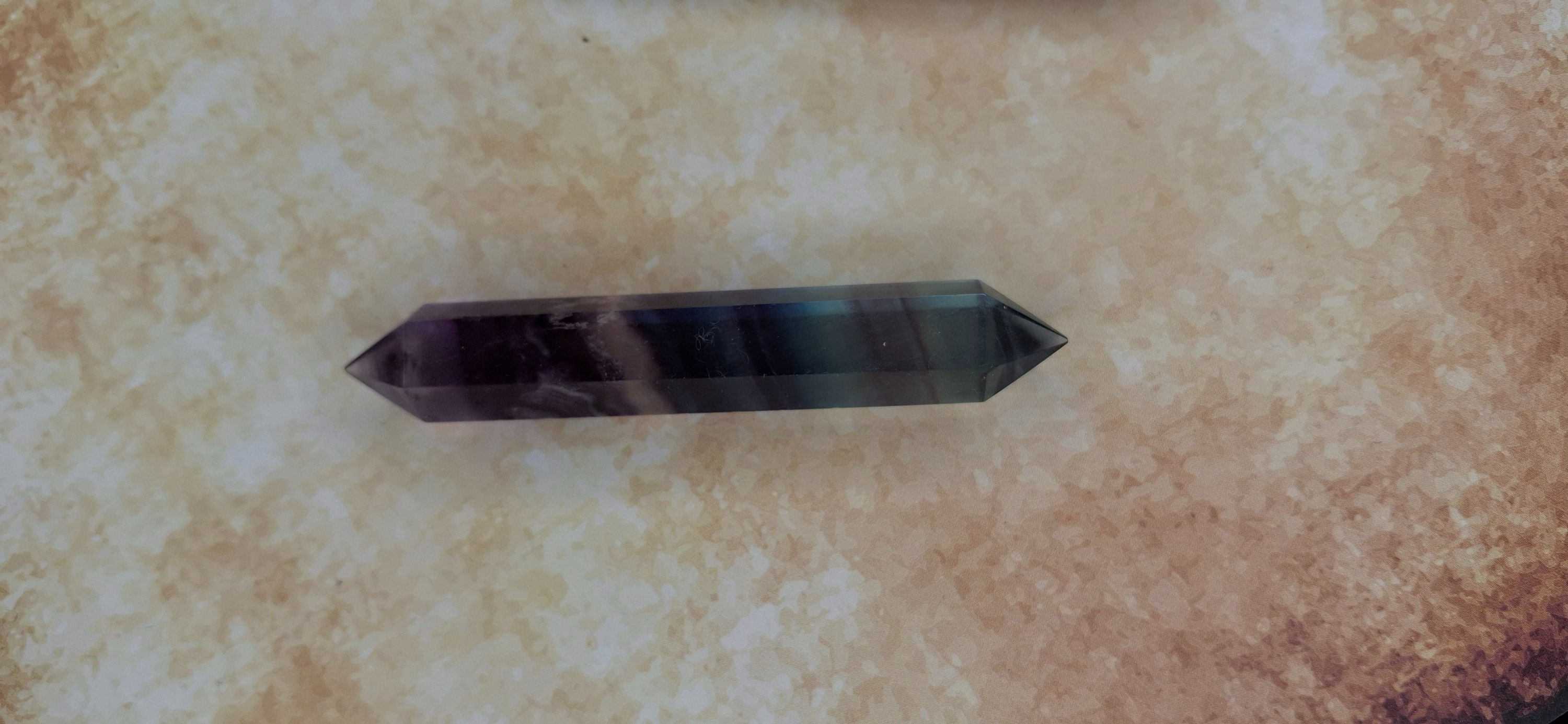 Rainbow Fluorite Crystal 3"
