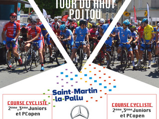 20ème édition du Tour cycliste du Haut Poitou SAGA MERCEDES - Samedi 22/06/2019