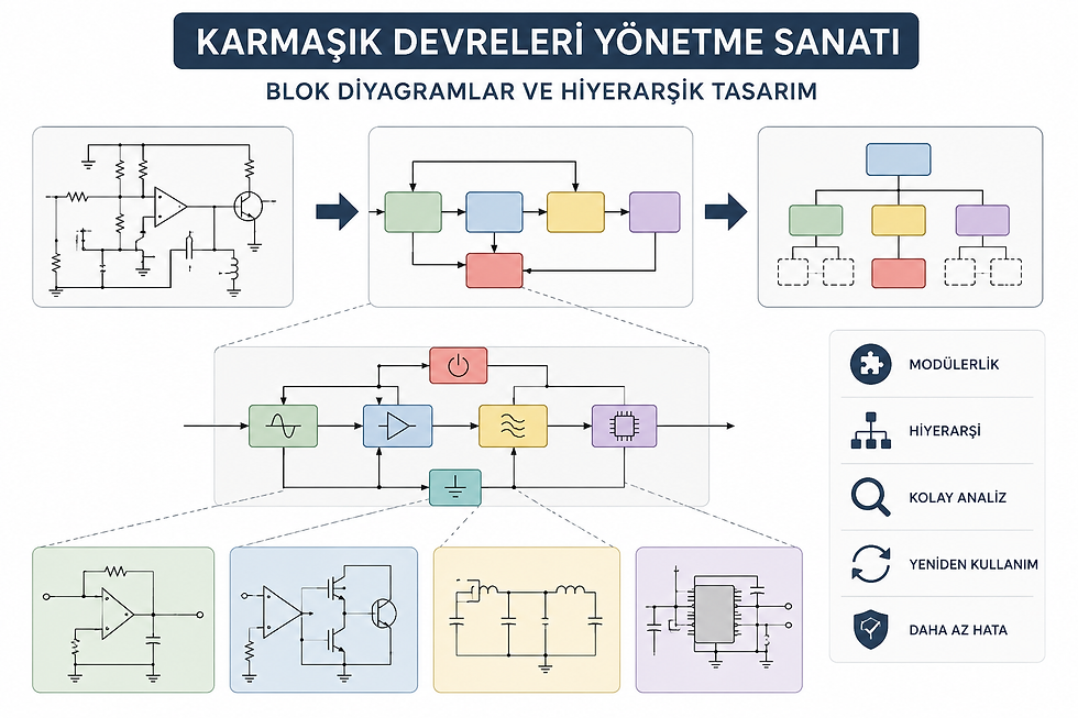 Blok Diyagramlar ve Hiyerarşik Tasarım