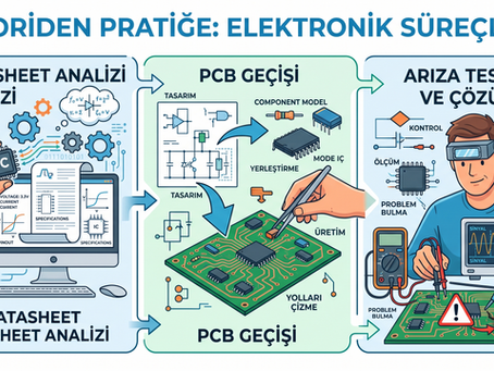 Datasheet Analizi, PCB Geçişi ve Arıza Tespiti