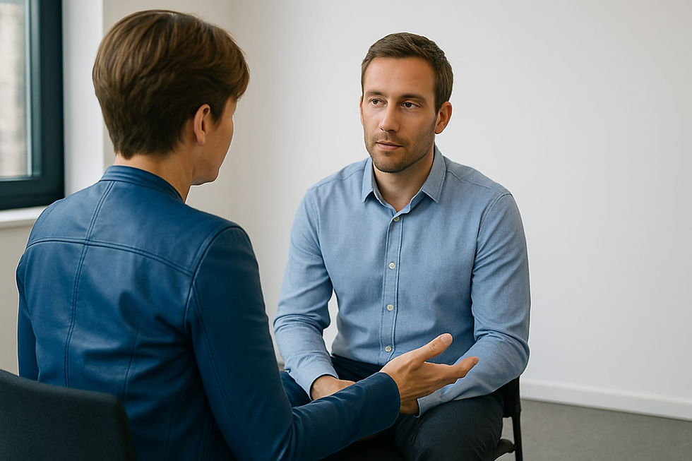 Séance de coaching en leadership