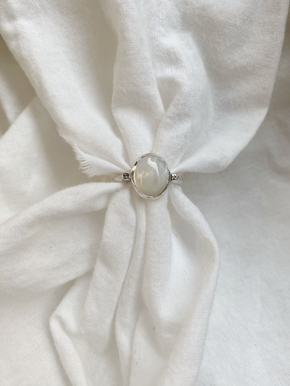 Miniatura: Anello Ninfa vista frontale Argento 925