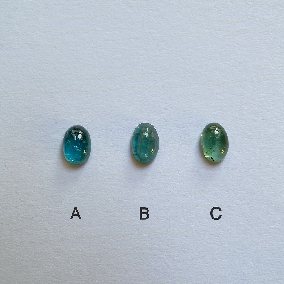 Miniatura: Pietre disponibili per la creazione dell'anello Musa