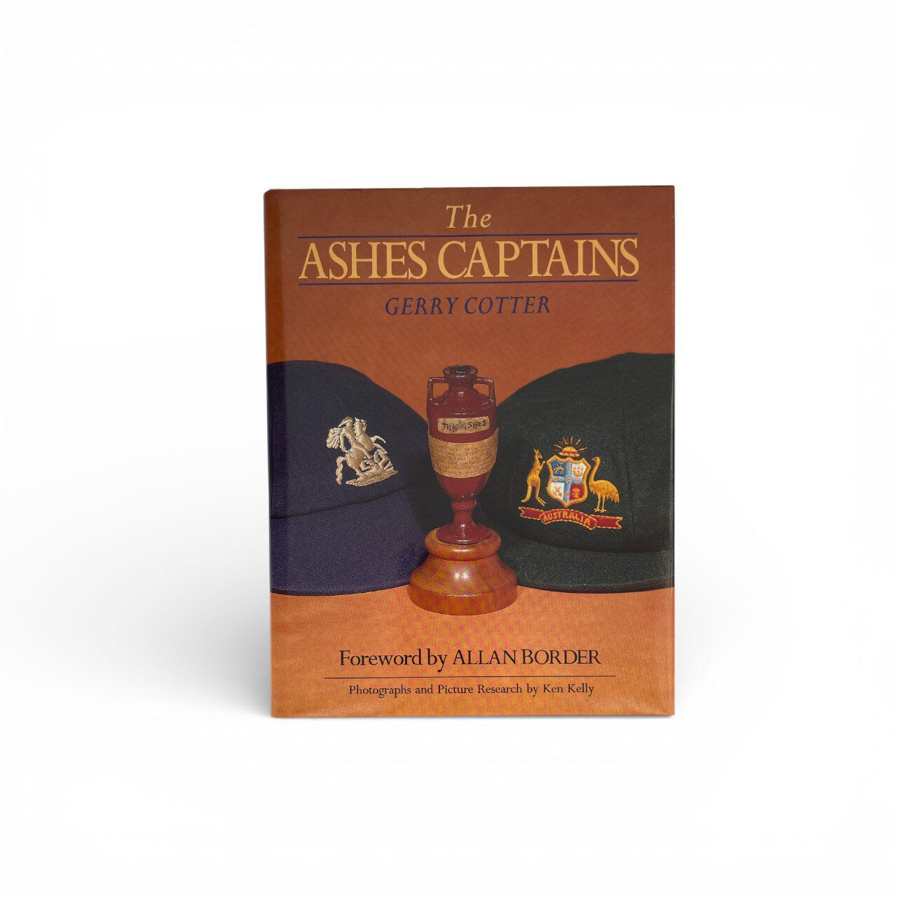 Gerry Cotter - The Ashes Captains - First Edition 1989 - SIGNED by Cotter