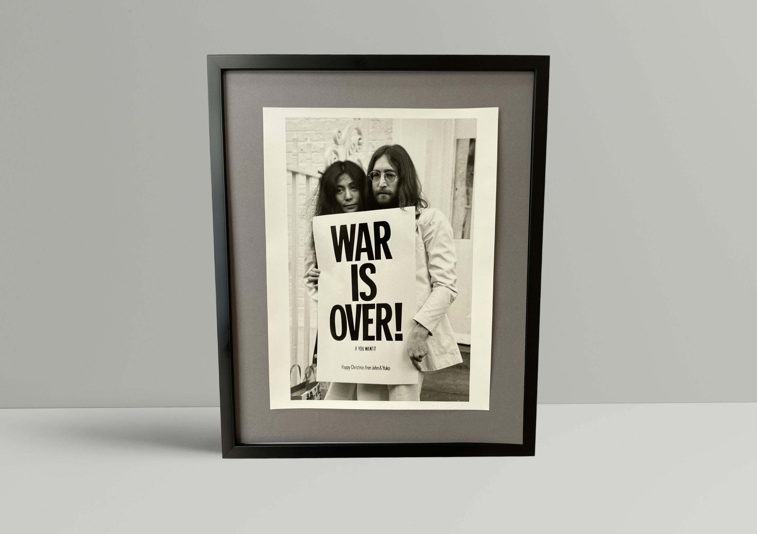 Limited Edition Photograph 1/300 - �War Is Over� - Getty Original - Mounted and
