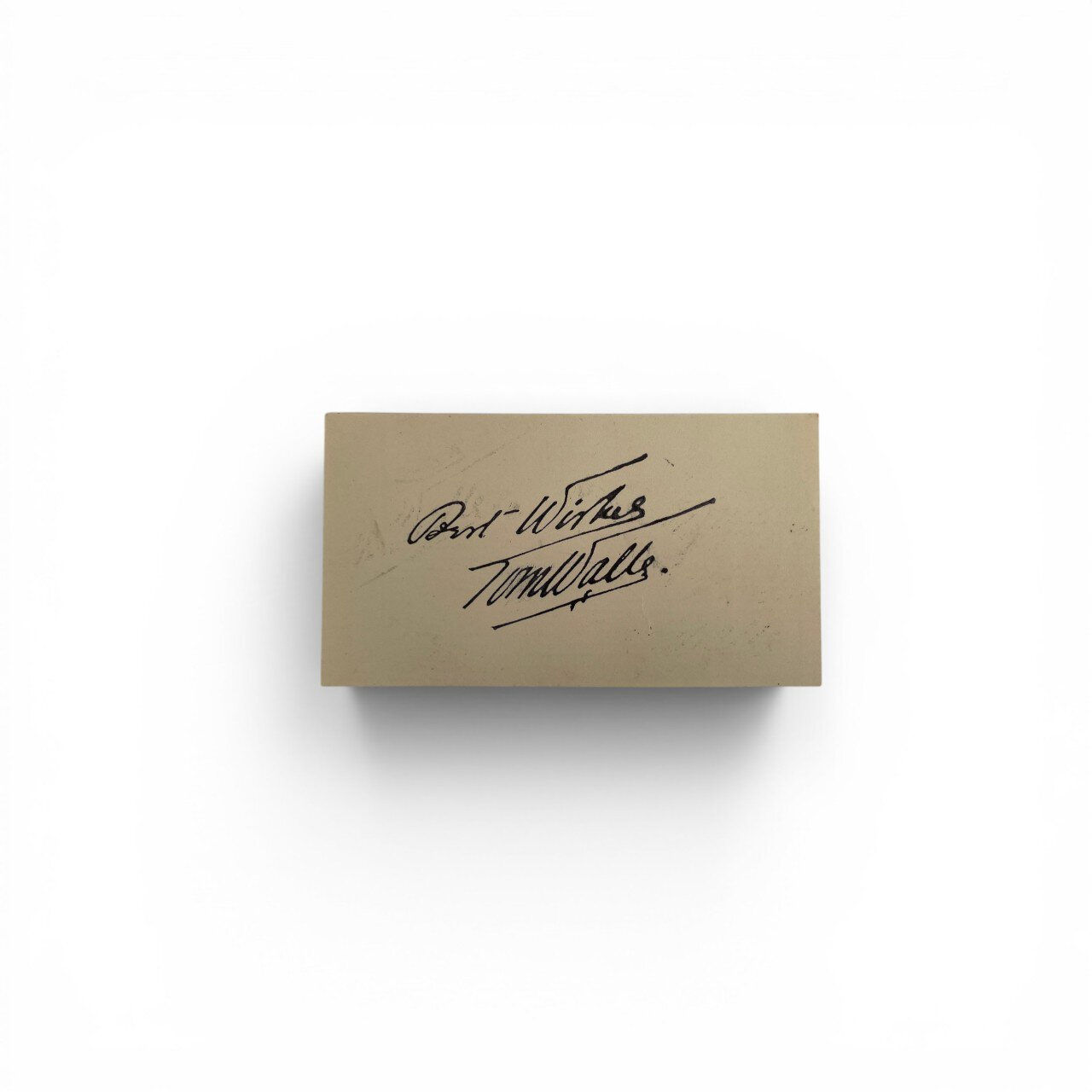 Tom Walls - SIGNED Autograph