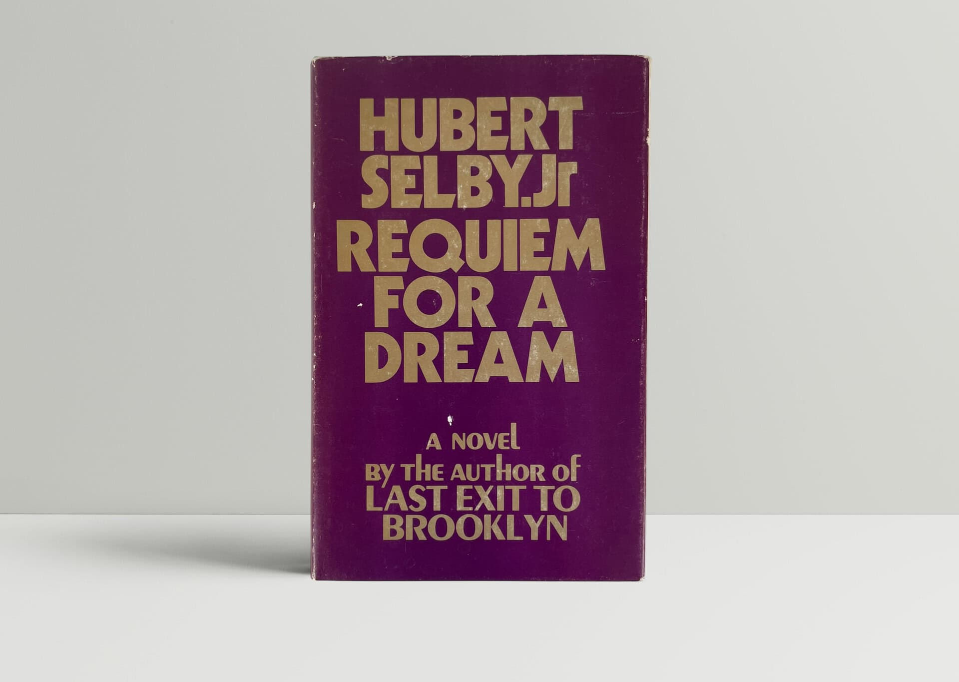 Hubert Selby Jnr - Requiem For A Dream - First UK Edition 1979 - Inscribed to