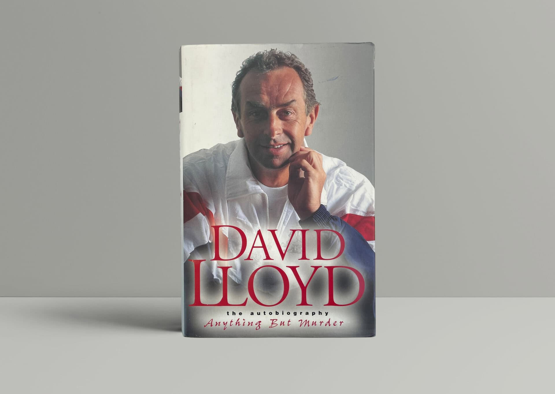 David Lloyd - Anything But Murder - SIGNED First Edition 2000