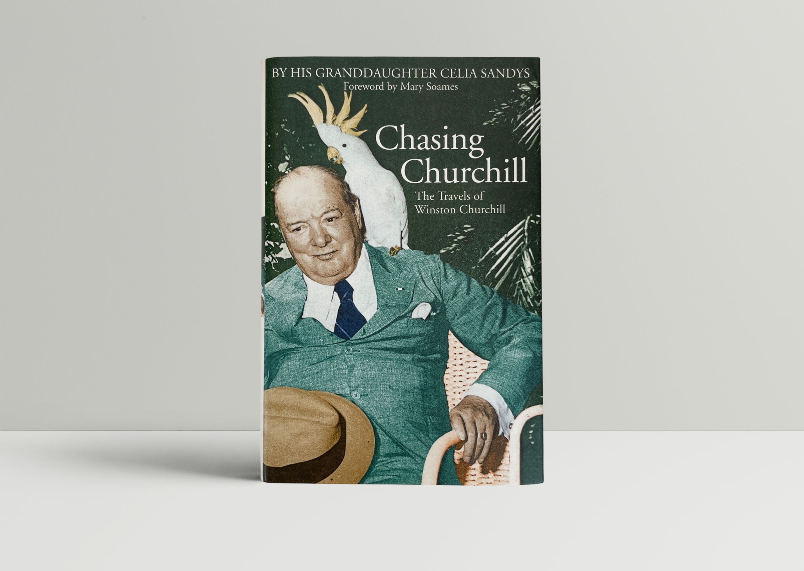 Celia Sandys - Chasing Churchill - First Edition 2003 - SIGNED and INSCRIBED by